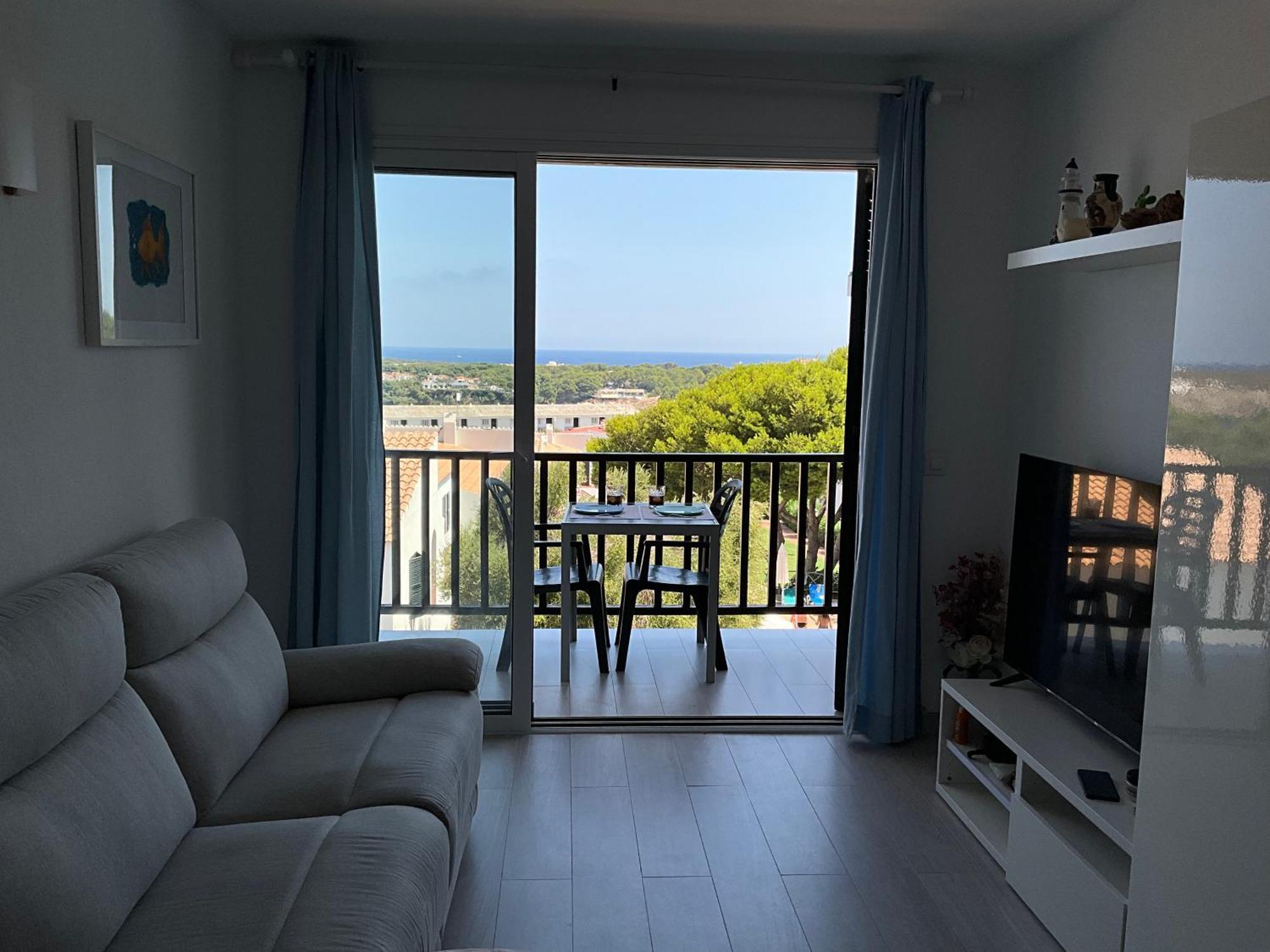 Апартаменты Vistas Al Mar Y La Piscina Ареналь-д'эн-Кастель Экстерьер фото
